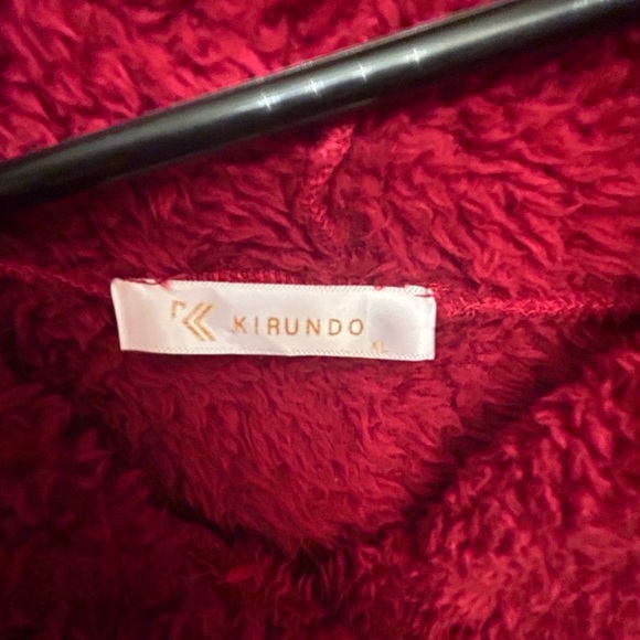 KIRUNDO Winter Women’s Fuzzy Fleece Hoodie Long Sleeves Shag - Picture 6 of 7